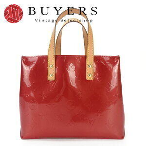 Louis Vuitton Pomme dAmour red Vernis bag Reade leather